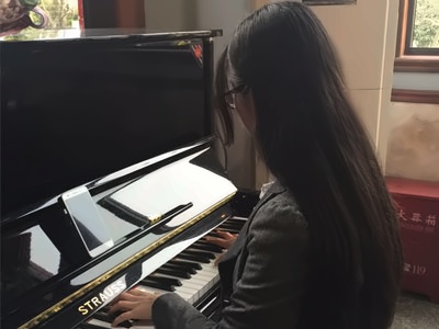 上海朝阳义塾日语特色学校可爱的小才女