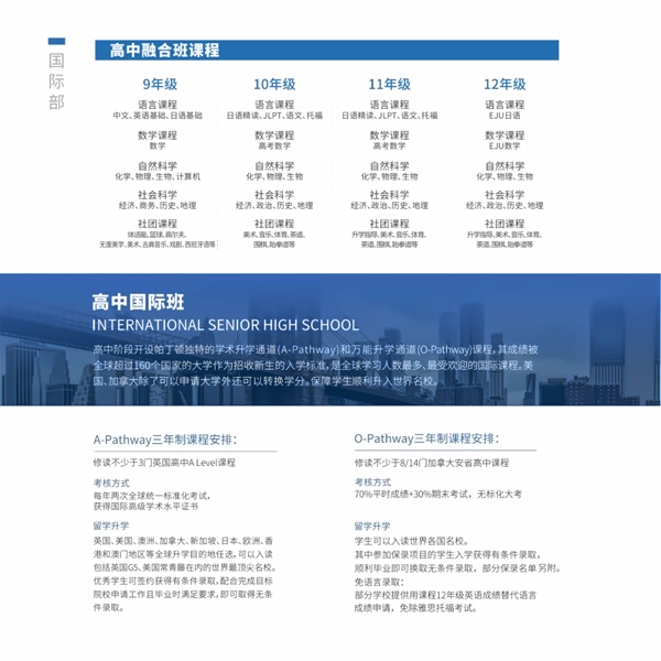 湖州帕丁顿双学校课程