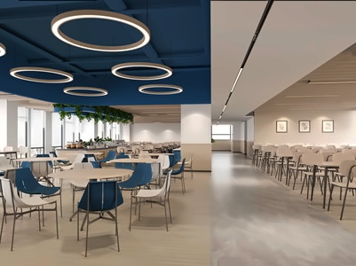 深圳博颂莱爵学校学校餐厅