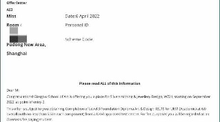 剑桥文理与剑桥艺术中国kelly同学格拉斯哥艺术学院offer.jpg