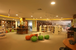 北京市私立汇佳学校图书馆