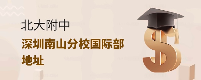 北大附中深圳南山分校国际部地址