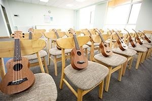 美国(青岛)伍斯特学校小提琴教室