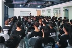 学生在上课