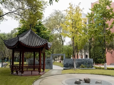 成都树德中学国际部学校环境