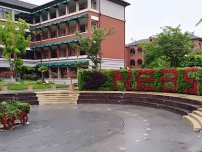 上海新纪元双语学校校园一角