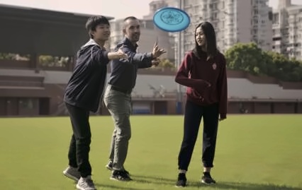 美国诺科学校飞盘社团活动