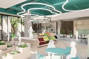 北京市顺义区诺德安达学校餐厅