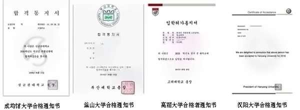 历届学生优秀录取