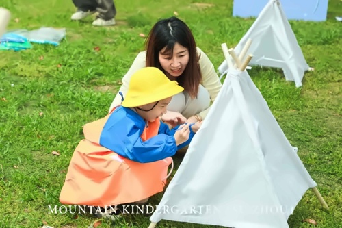 苏州山峰幼儿园春游活动