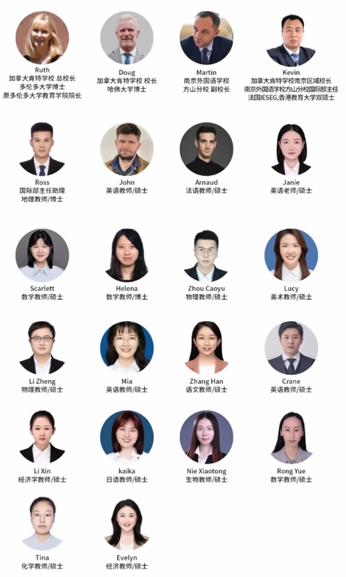 南外方山分校国际高中师资