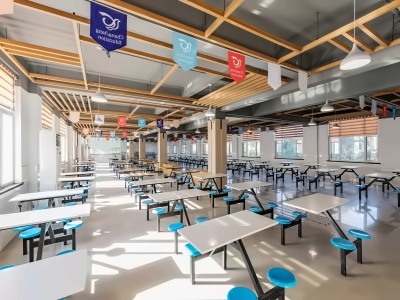 青岛长江学校国际部食堂
