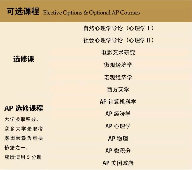 课程设置