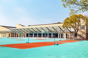 上海籽奥高中标准篮球场