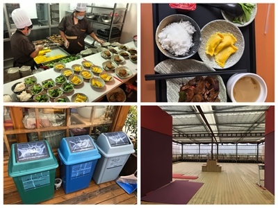 上海朝阳义塾日语特色学校食堂