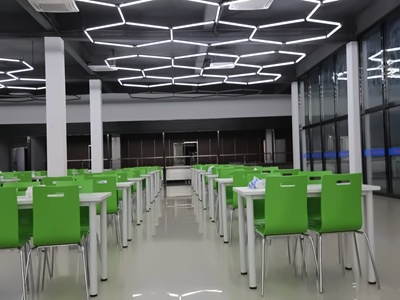 上实剑桥国际高中学校餐厅